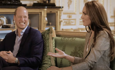 Fans are praising Prince William’s sweet reaction to Kate Middleton joking that she’s ‘not competitive’