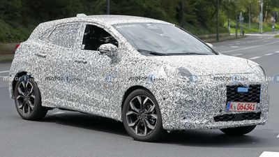 Refreshed Ford Puma Spied, New Styling Hides Under Full-Body Wrap