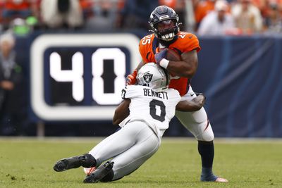 Raiders Week 1 snap counts vs Broncos: Rookie CB Jakorian Bennett plays every snap