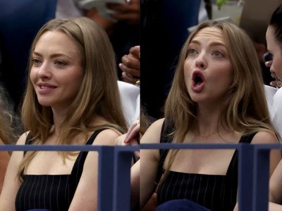 Amanda Seyfried makes fitting ‘Mean Girls’ joke as she attends star-studded US Open