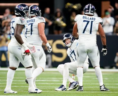 Titans’ PFF grades and O-Line, pass-rush, coverage stats from Week 1