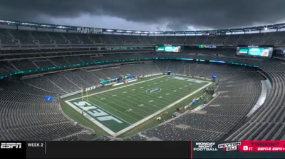 Fans Attending Jets-Bills Game Issued A Shelter In Place Warning Ahead of Kick-Off