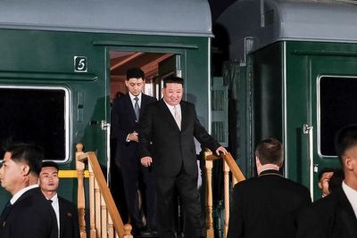 North Korea’s Kim Jong-un arrives in Russia ahead of arms deal meeting with Putin
