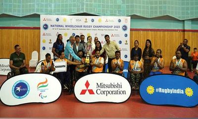 Maharashtra beat Karnataka to win 5th National Wheelchair Rugby Championship 2023