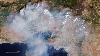 How satellite technology is being used in France to fight forest fires