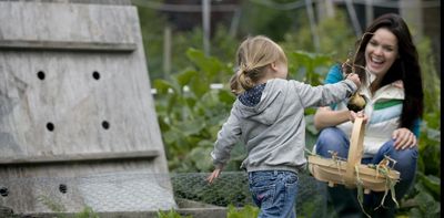 People who grow their own fruit and veg waste less food and eat more healthily, says research