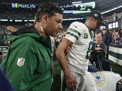Aaron Rodgers' torn Achilles means the Jets QB will miss rest of the season