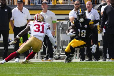 Steelers will be without WR Diontae Johnson on Monday Night vs. Browns
