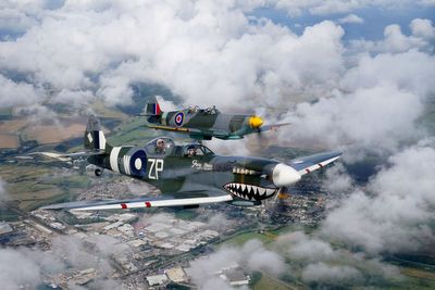 Chelsea Pensioner enjoys surprise flight in Second World War Spitfire