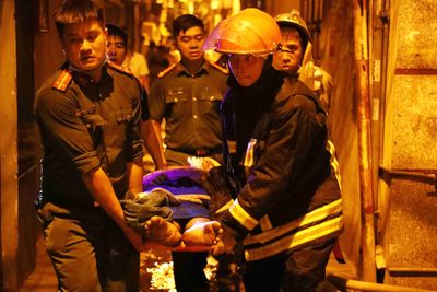 At least 56 dead in ‘huge fire’ at apartment block in Vietnam’s Hanoi