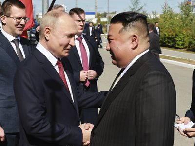North Korea's Kim vows full support for Russia's 'sacred fight' after meeting Putin