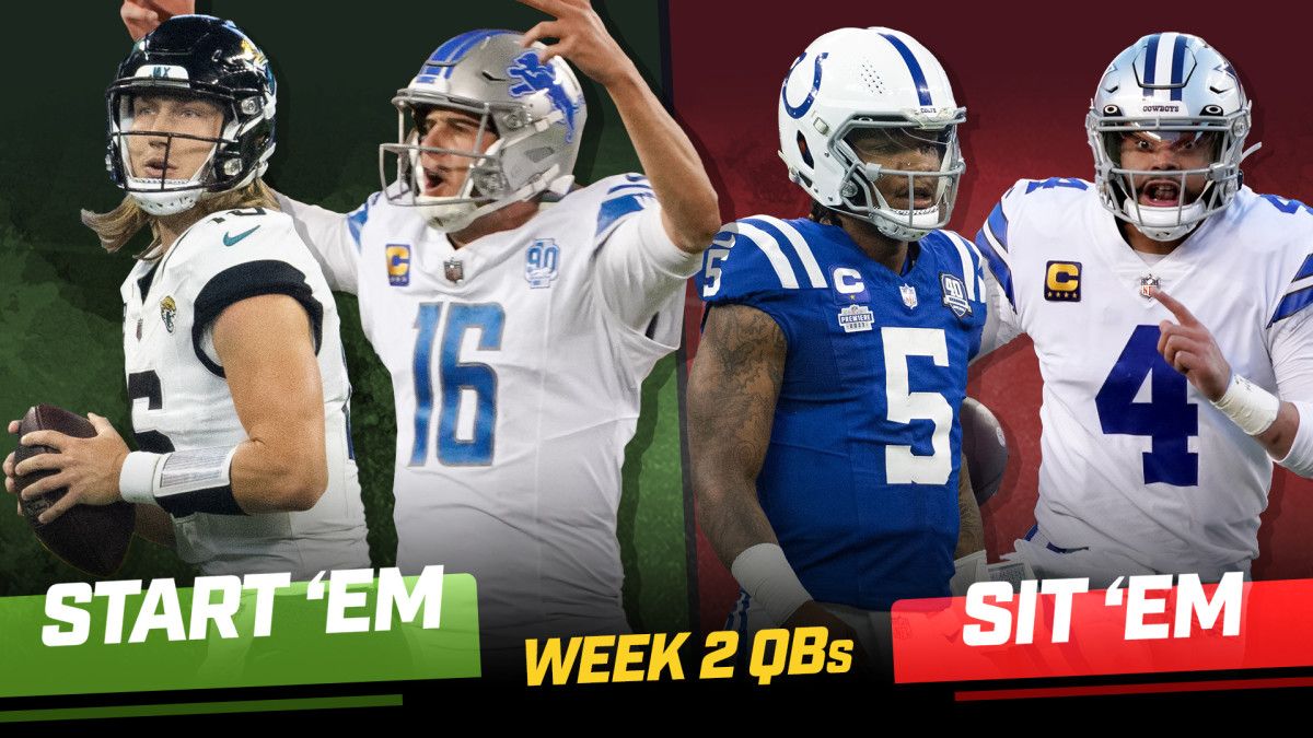 Sports Illustrated - Week 2 Start ’Em, Sit ’Em:…