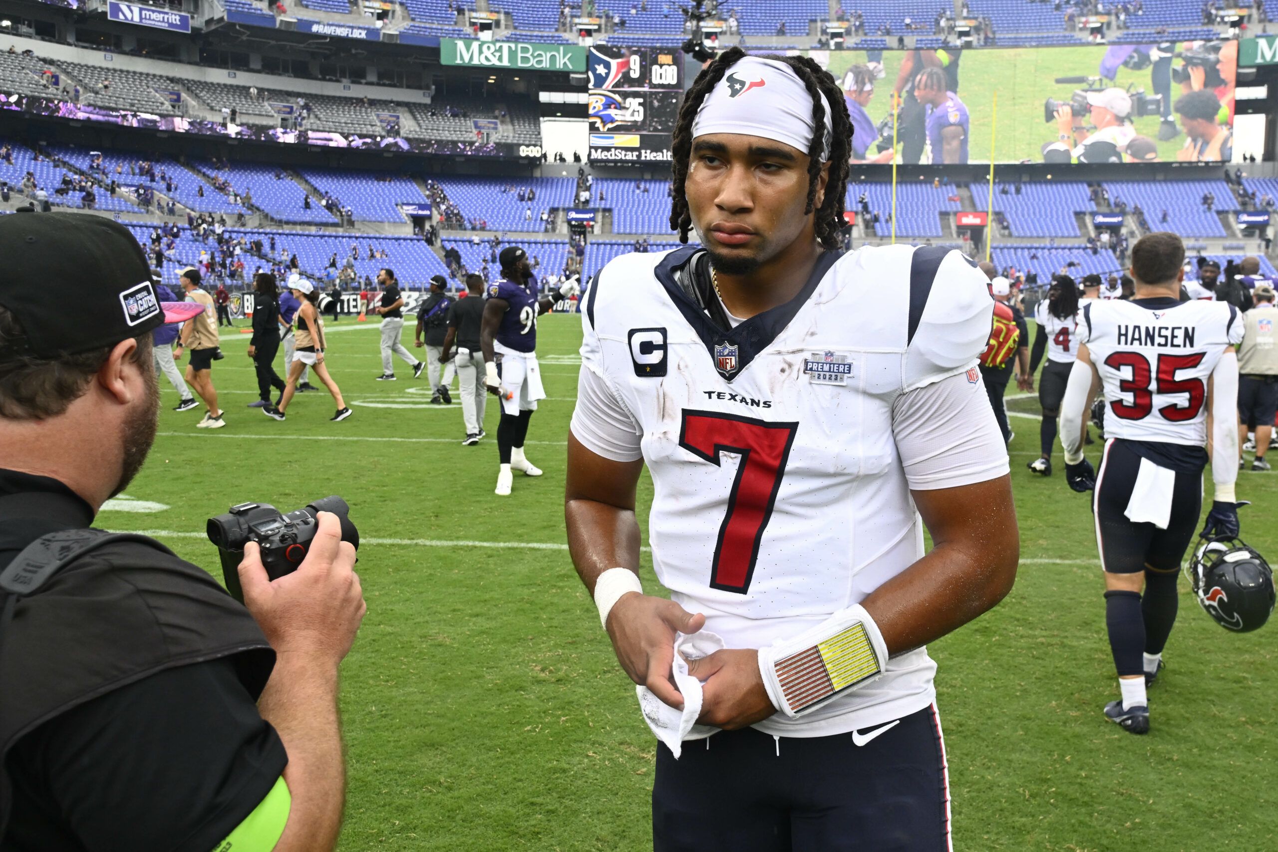 Texans QB C.J. Stroud shows poise despite 25-9 loss to Ravens