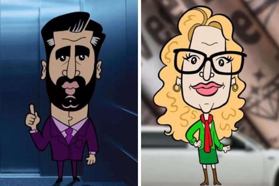 BBC removes cartoons of Humza Yousaf and Lorna Slater…