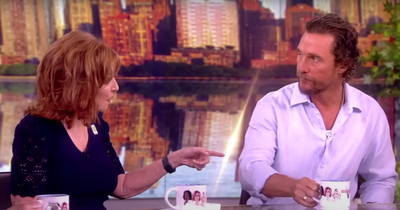 Matthew McConaughey swiftly shuts down Joy Behar’s anti-gun question on The View