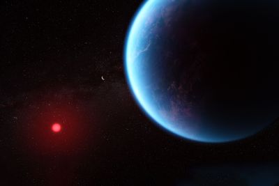 An exoplanet covered in oceans?