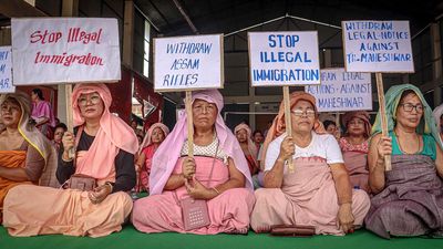 We don’t recognise legitimacy of buffer zones in Manipur: Meira Paibi leaders in Delhi