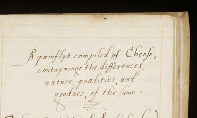 Blessed are the cheesemakers: University of Leeds acquires oldest surviving book about British cheese