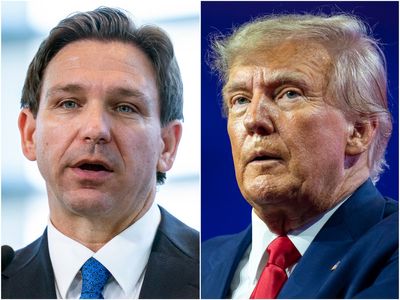 A timeline of Donald Trump’s rivalry with Ron DeSantis