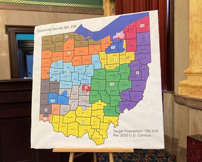 GOP legislative leaders' co-chair flap has brought the Ohio Redistricting Commission to a standstill