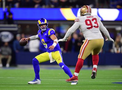 Matthew Stafford and Brock Purdy will make an odd bit of history Sunday