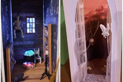 Retired teacher spreads happiness with book nooks based on ‘iconic’ film scenes