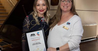 Kate Miller-Heidke visits Canberra school to deliver some big news to one of its teachers