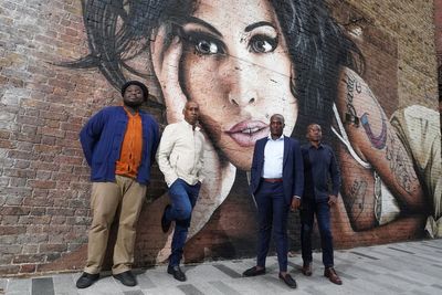 Amy Winehouse’s band reunite in Camden to mark late singer’s 40th birthday