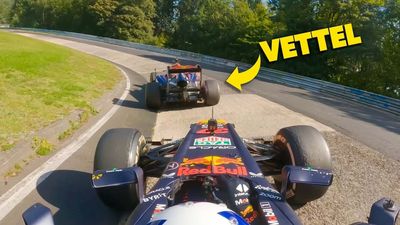 Watch Sebastian Vettel And David Coulthard Drive Red Bull F1 Cars At The Nürburgring