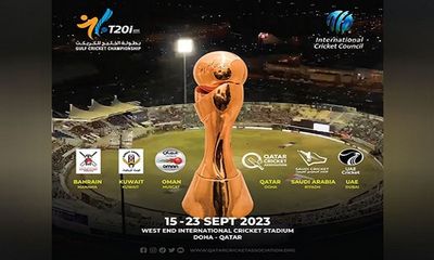 Inaugural Gulf Cricket Championship to be held from September 15