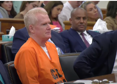 Outrage as South Carolina lawmaker stands to shake hands with convicted killer Alex Murdaugh in court