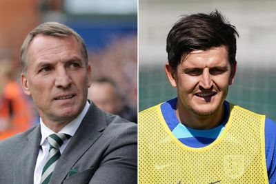 Brendan Rodgers hits out at Man United fans for 'creating' Harry Maguire noise