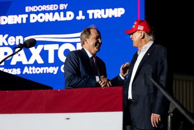 Trump defends suspended attorney general Ken Paxton and calls impeachment trial ‘shameful’