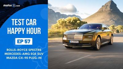 Motor1.Com Test Car Happy Hour #57: Rolls-Royce Spectre, Mercedes-AMG EQE SUV, Mazda CX-90 Plug-In