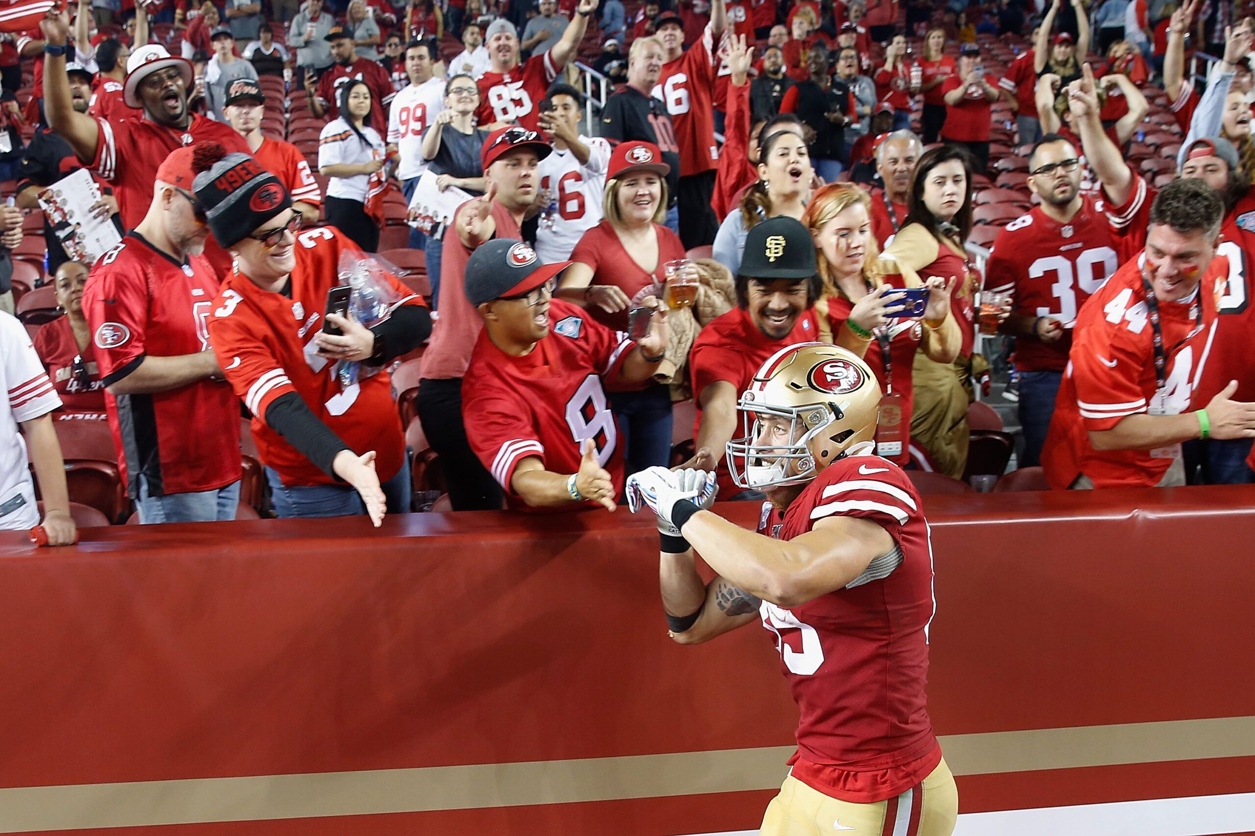 49ers fans are projected to outnumber Rams fans at SoFi Stadium