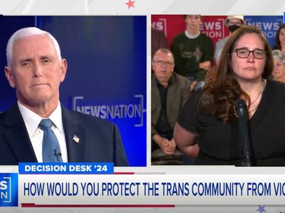 Crying mother of transgender child confronts Pence over anti-LGBT policies