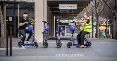 E-scooters with seats arrive in Canberra