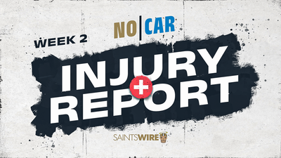 5 Saints players limited on initial Week 2 injury report vs. Panthers