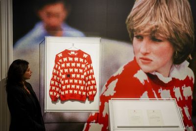 Diana’s black sheep jumper sells at auction for almost £1m