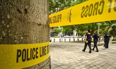 Florida man arrested over allegedly hanging swastika flags from bridge