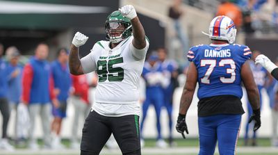 Jets’ Quinnen Williams Had the Most ‘Football Guy’ Answer to the NFL's Grass vs. Turf Debate