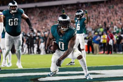 National reaction to D’Andre Swift rushing for career-high 175 yards in Eagles’ win over Vikings