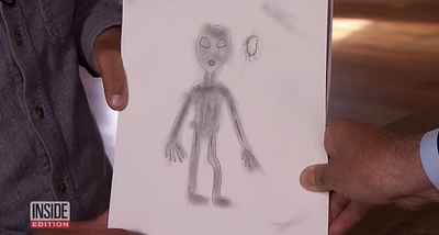 Las Vegas family release bizarre drawings of UFOs they claim landed in backyard