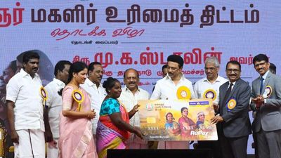 Tamil Nadu CM Stalin launches Kalaignar Magalir Urimai Thittam in Kancheepuram
