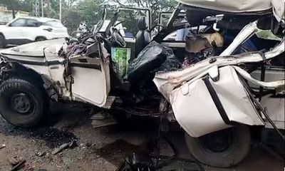 Andhra Pradesh: 5 Killed, 11 injured after jeep collides with lorry in Annamaya