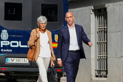 Rubiales arrives at Spanish court to be questioned over his kiss of player at Women's World Cup