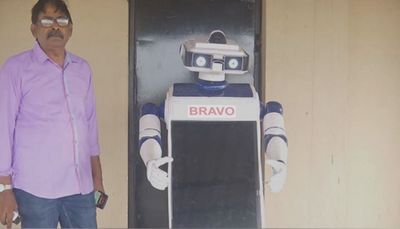 Technology: A robot 'Bravo' to help autistic children with their learning developed by Bengal man