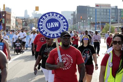 Ford, GM hit by historic UAW strike; President Biden supports union effort
