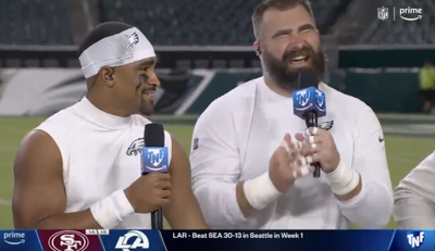 Jason Kelce Had Perfect Answer When Asked After ’TNF' If Travis Kelce is Dating Taylor Swift