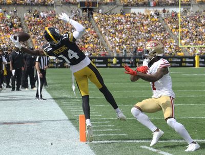 Spotlight is on Steelers WR George Pickens this week vs. Browns